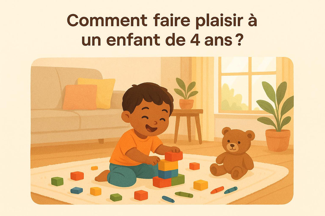 Comment faire plaisir à un enfant de 4 ans ?