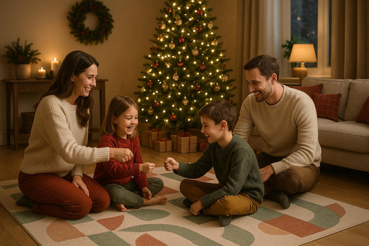 Comment intégrer un tapis Chifoumi dans vos traditions de Noël en famille