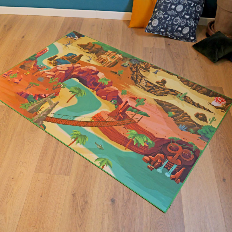 Tapis de jeu exploration “Adventureland” - 150x100cm