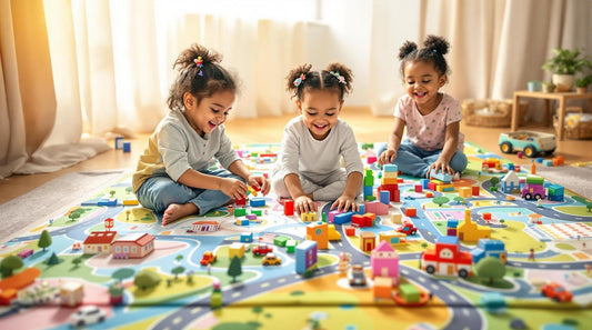 8 Activités Créatives sur Tapis de Jeu