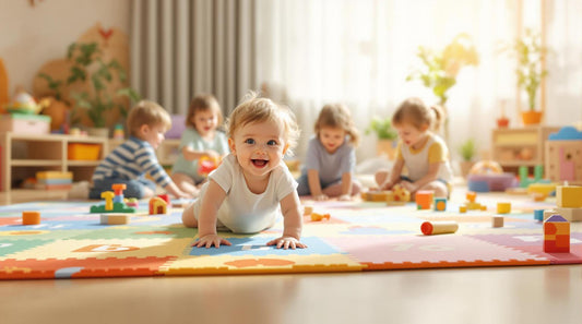Le jeux sur tapis par tranche d'age (de 0 à 12 ans)