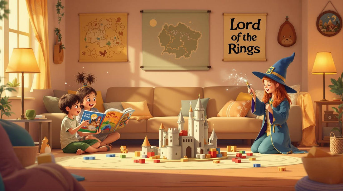 comment présenter l'univers "le seigneur des anneaux" à un enfant ?