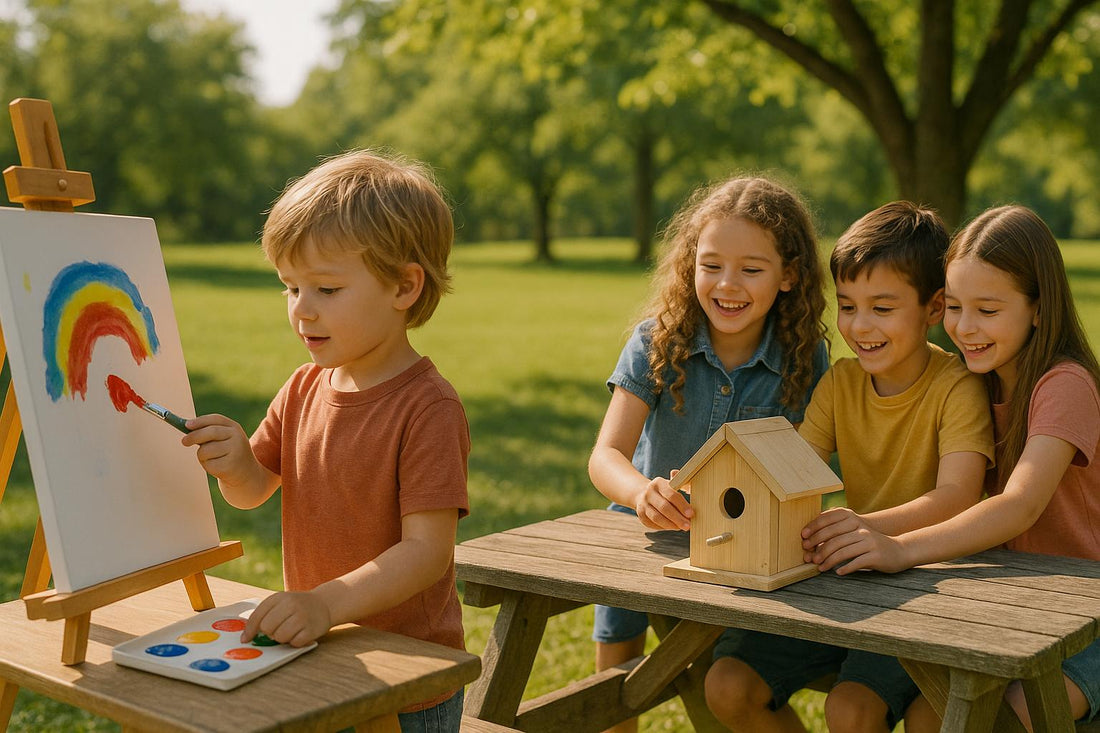 Occuper les enfants pendant les vacances sans écran : idées par tranche d’âge