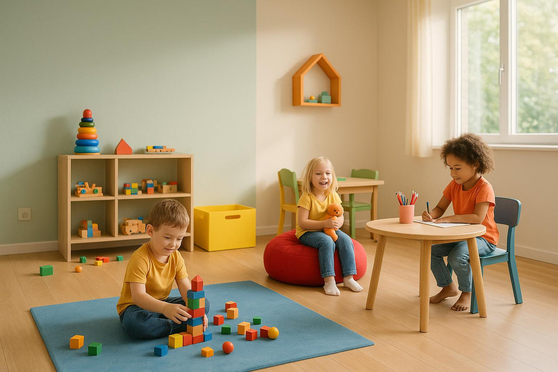 Impact des couleurs sur le jeu des enfants