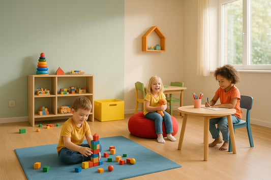 Impact des couleurs sur le jeu des enfants