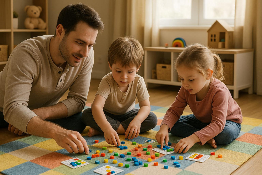 5 Jeux Logiques à Faire avec un Tapis de Jeu