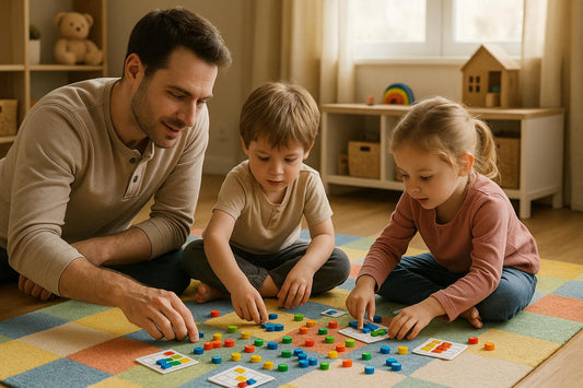 5 Jeux Logiques à Faire avec un Tapis de Jeu