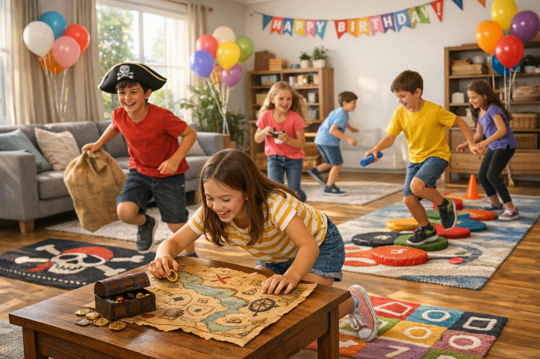 jeux anniversaire 10 ans intérieur