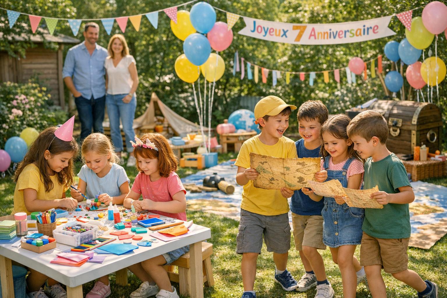 animation anniversaire 7 ans