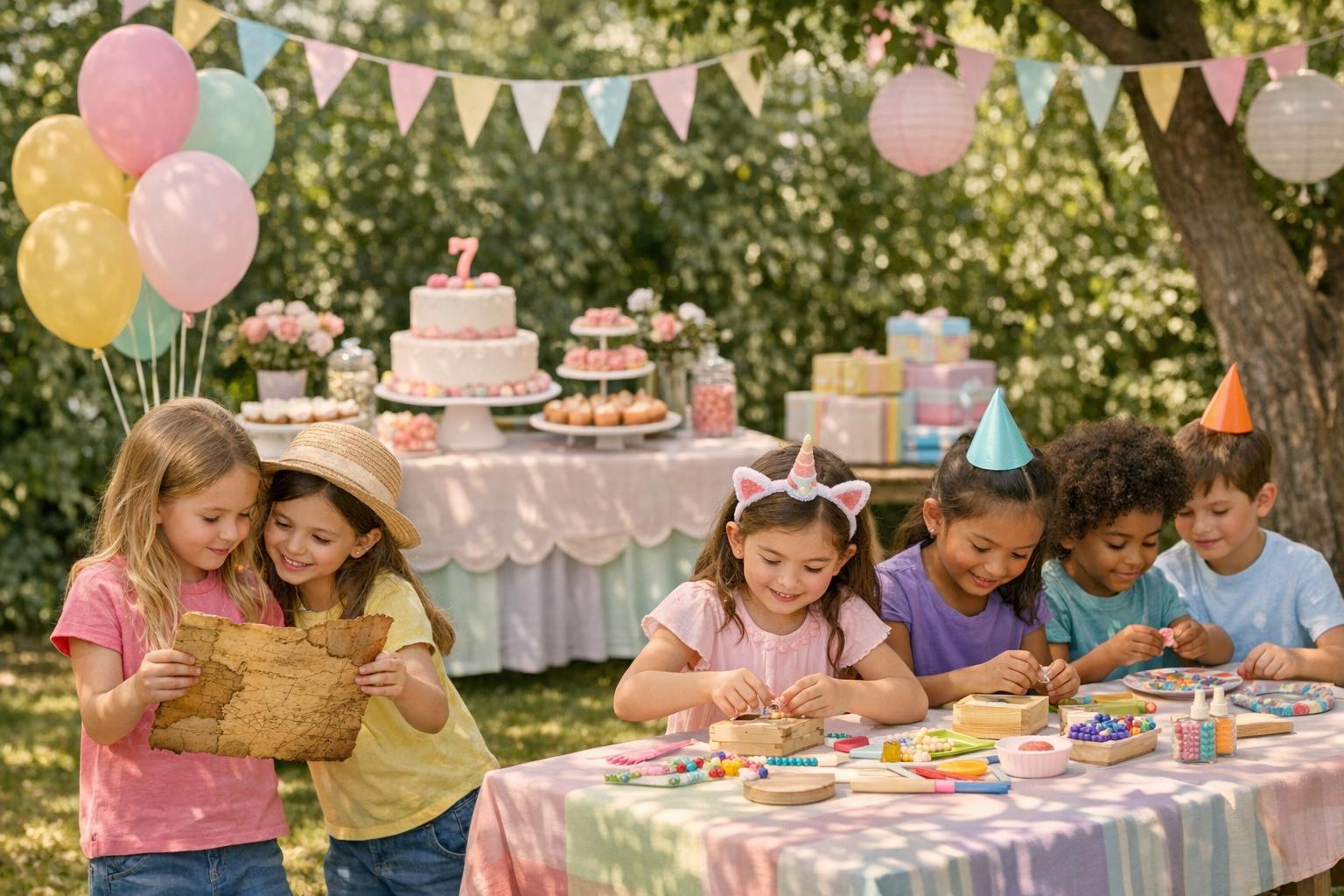 activités anniversaire fille 7 ans