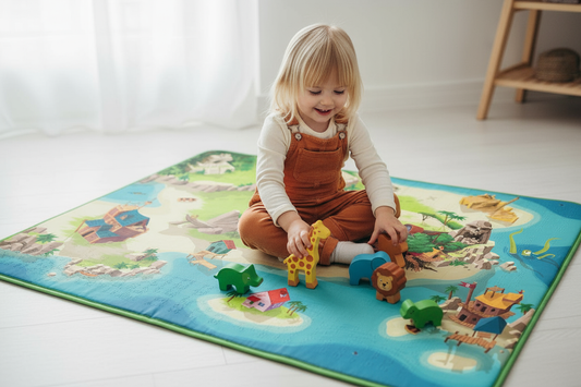 Des tapis qui s’adaptent aux envies de votre enfant (le jeu libre)