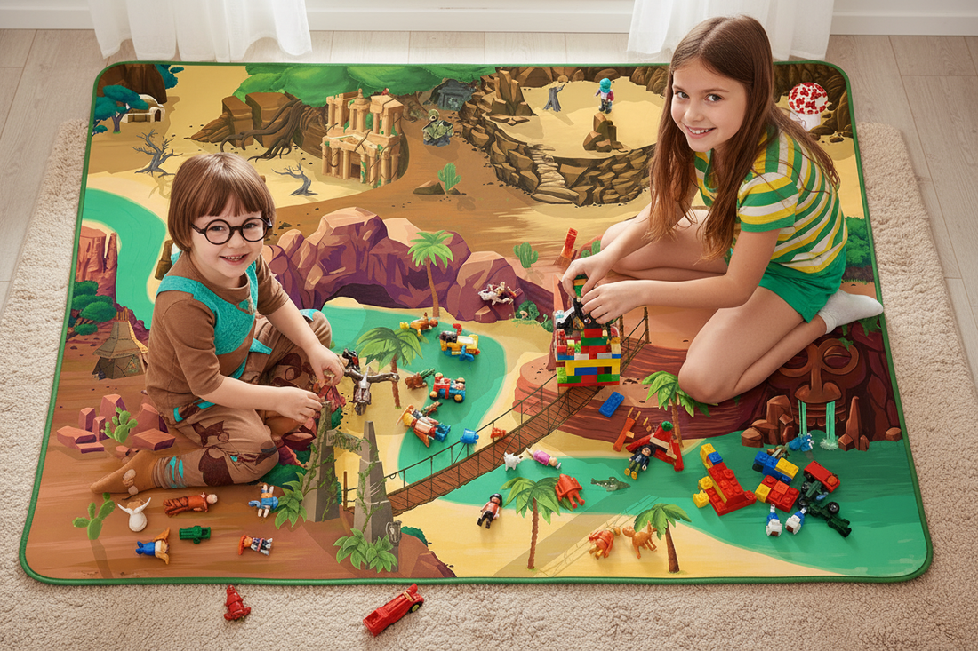 Pourquoi nos tapis de jeu Chifoumi sont un vrai plus pour l’éveil des enfants ?