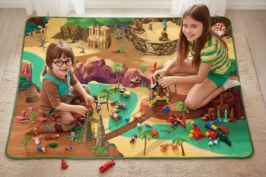 Pourquoi nos tapis de jeu Chifoumi sont un vrai plus pour l’éveil des enfants ?