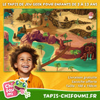 Tapis de jeu pour enfant “Adventureland” - 150x100cm