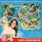 Tapis de jeu pour enfant "Hill Valley" - 150x100cm