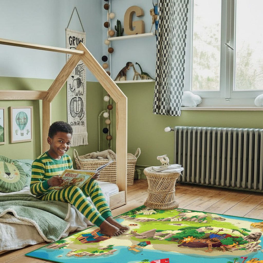 Tapis de jeu pour enfant “Tortuga Bay” - 150x100cm