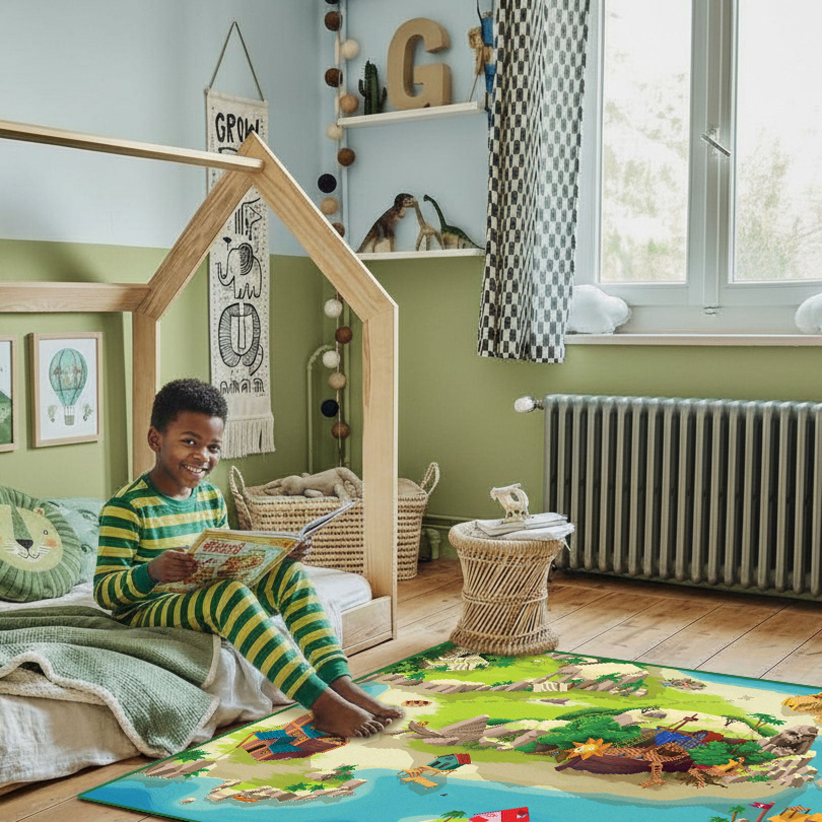 Tapis de jeu pour enfant “Tortuga Bay” - 150x100cm