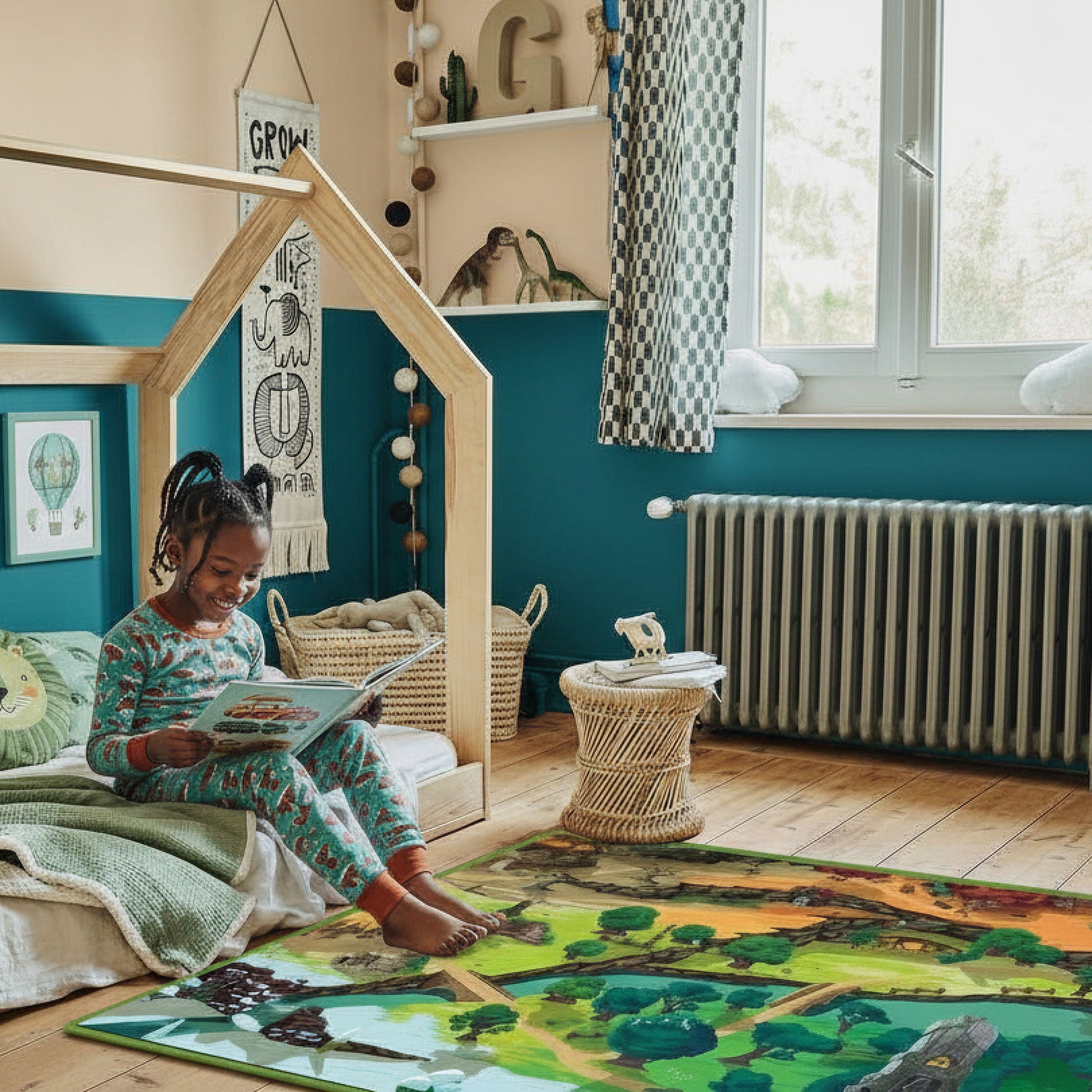 Tapis de jeu pour enfant “Middle plains” - 150x100cm