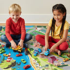 Tapis de jeu pour enfant "Hill Valley" - 150x100cm