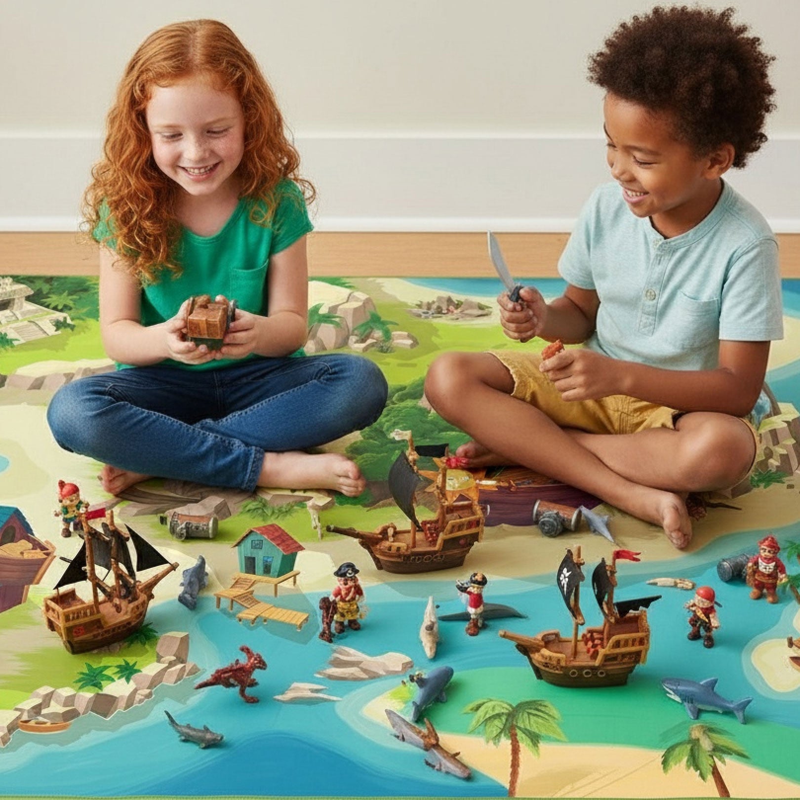 Tapis de jeu pour enfant “Tortuga Bay” - 150x100cm