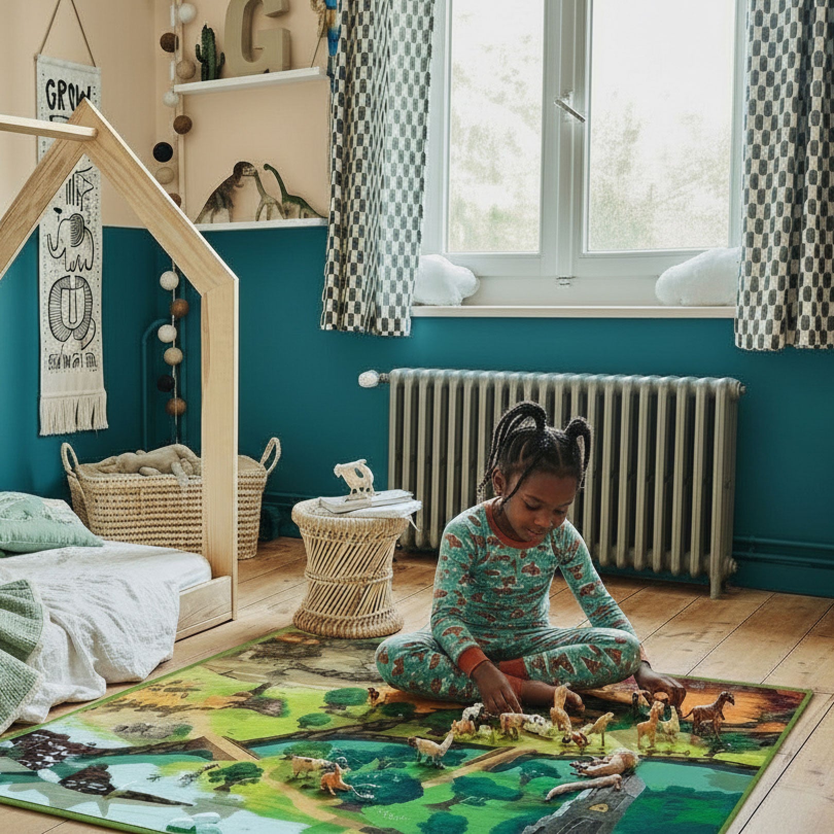 Tapis de jeu pour enfant “Middle plains” - 150x100cm