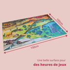 Tapis de jeu pour enfant “Middle plains” - 150x100cm