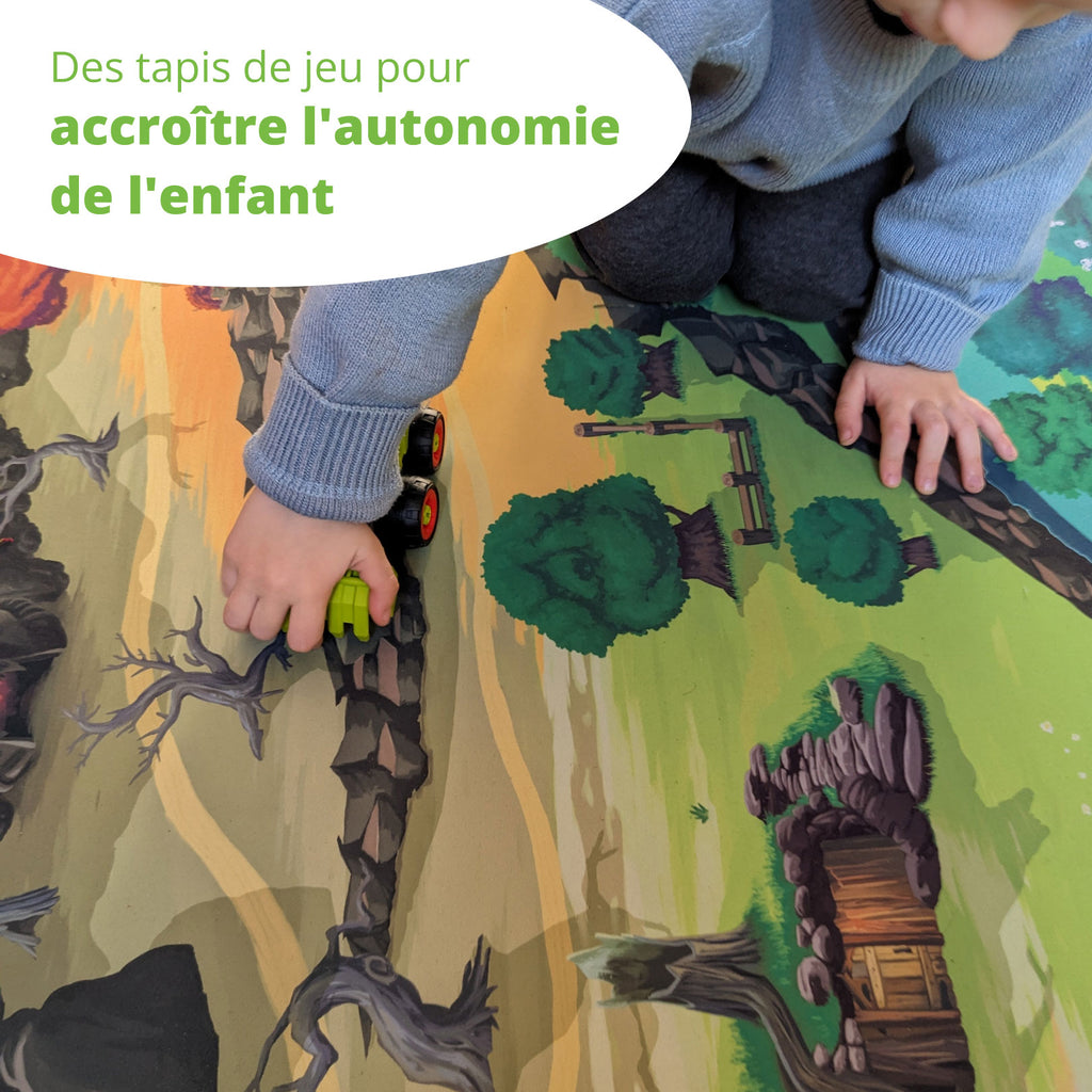 Tapis de jeu pour enfant “Middle plains” - 150x100cm