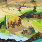 Tapis de jeu pour enfant “Middle plains” - 150x100cm