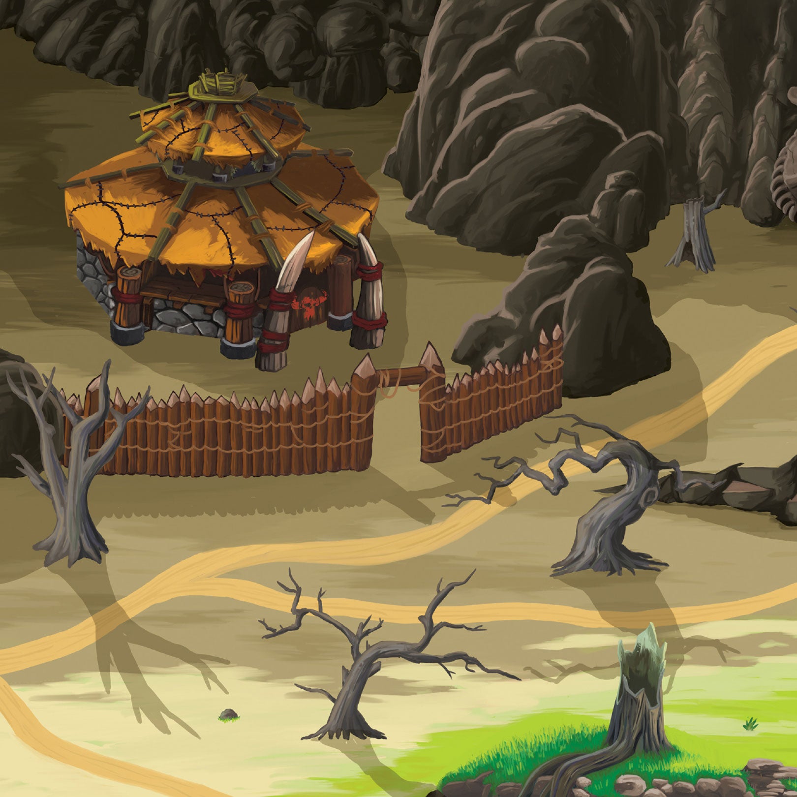 Tapis de jeu pour enfant “Middle plains” - 150x100cm