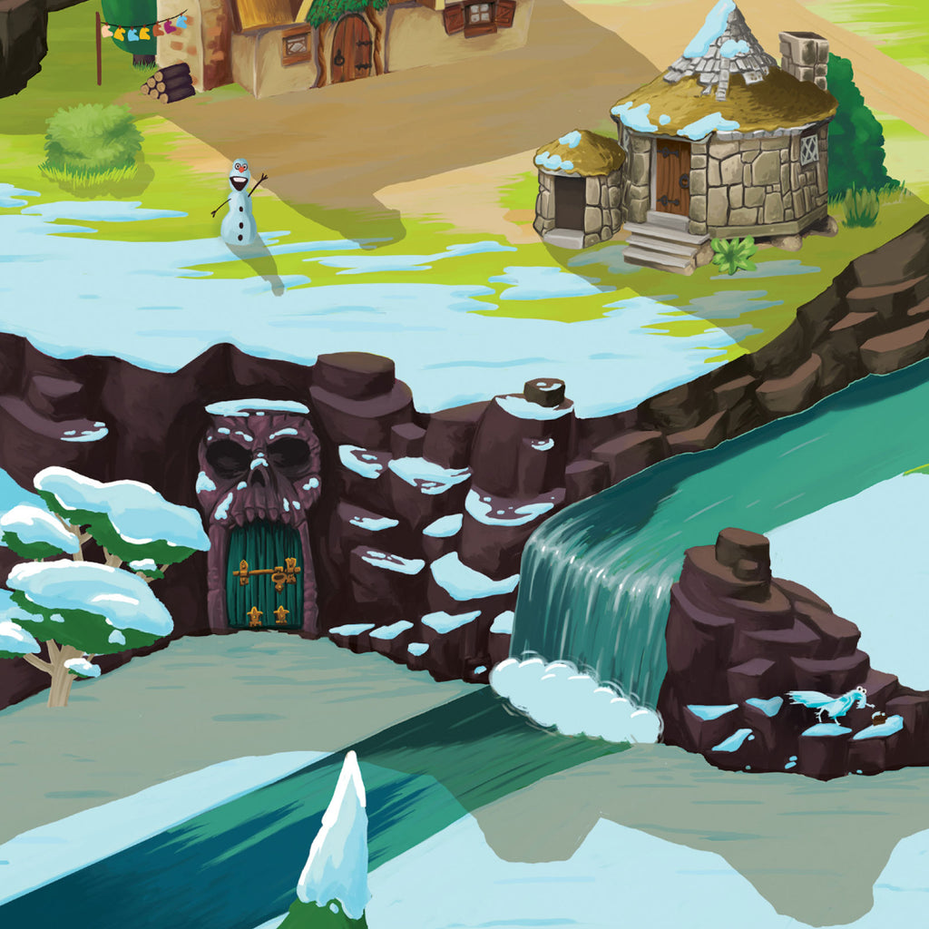 Tapis de jeu pour enfant “Middle plains” - 150x100cm