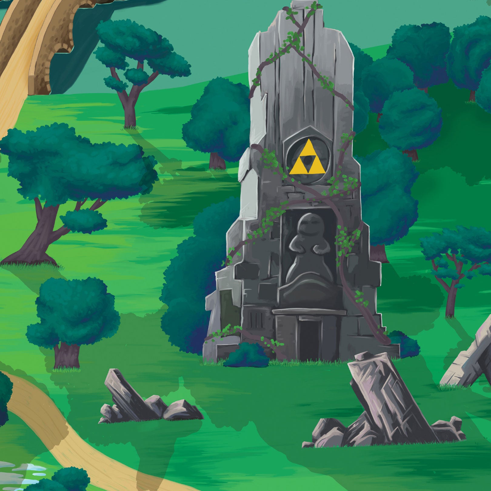 Tapis de jeu pour enfant “Middle plains” - 150x100cm