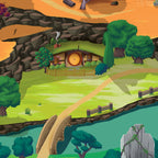 Tapis de jeu pour enfant “Middle plains” - 150x100cm